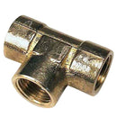 1/2" Tee, messing afzinkningsfri
