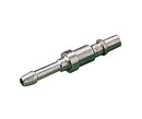 Lynkobling, han, 6,3 mm slangestuds