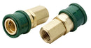 Lynkobling hun oxygen - 3/8" H indvendig, oxygen