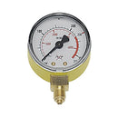 Manometer ø 63 mm, 0-315 bar, forkromet