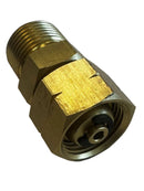 Swirvel 3/8" venstregevind-omløber til 3/8" udv. gevind, roterer 360 grader.